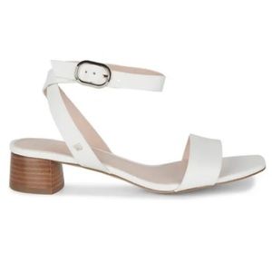 Kate Spade Maui Leather Sandals NWT White Size 10.